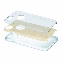 Glitter 3in1 maciņš for Xiaomi Redmi Note 14 Pro Plus 5G (Global) zelta