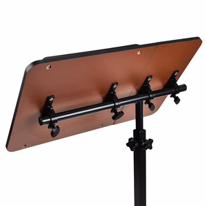 Maclean pārvietojams galdiņš un klēpjdatora statīvs, melnā krāsā, regulējams augstums 59-89cm, līdz 30kg, MC-121 B
