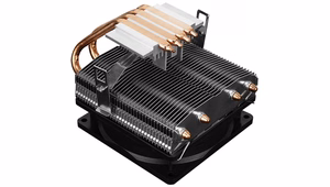 Aerocool Air Frost 4 procesora dzesētājs 9 cm melns