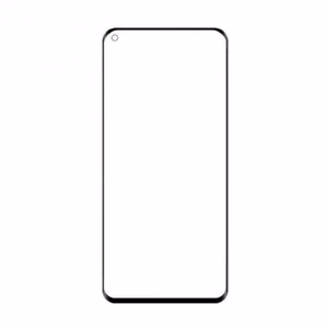 Внешнее стекло экрана для Xiaomi Mi 11 чёрный Original