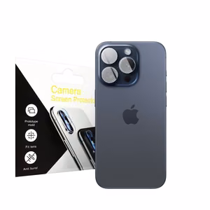 Kameras objektīvu rūdīts stikls iPhone 15 Pro