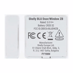 Shelly BLU Door/Window ZB Zigbee, Bluetooth Sensor
