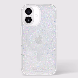 Kate Spade New York Protective MagSafe - Case for iPhone 16 (Chunky Glitter)