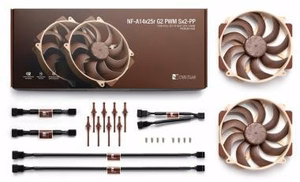 Noctua NF-A14X25R G2 PWM SX2-PP datora korpusa ventilators 14 cm