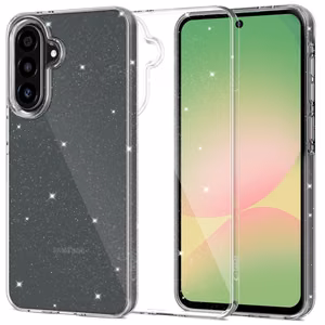 Tech-Protect FlexAir Maciņš for Samsung Galaxy A36 / A37 5G - Clear Glitter