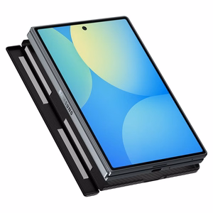 Spigen AirSkin Aramid MagFit MagSafe maciņš, paredzēts Samsung Galaxy Z Fold 8, melns