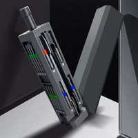 Servisa skrūvgriežu komplekts, 30 vienā ar alumīnija uzgaļiem