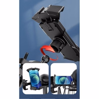 Velosipēda tālruņa turētājs Awei X47 melns