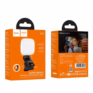 Mini LED lampa Hoco K29 melna