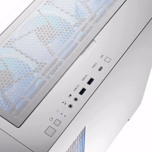 MODECOM HORIZON ARGB Flow MIDI USB 3.0 X 2 TYPE-C datora korpuss