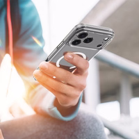 Dux Ducis Clin magnētiskais apvalks iPhone 17 Pro saderīgs ar MagSafe - caurspīdīgs