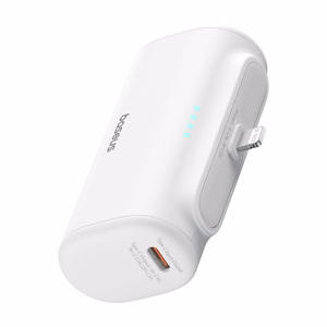 Portatīvais lādētājs OS-Baseus Compact IP 5000mAh 20W (balts)
