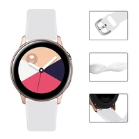 Silikona siksniņa TYS Samsung Galaxy Watch 40 / 41 / 42 / 43 / 44 mm - tumši zils