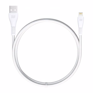 Kabelis USB A uz Lightning Blue Star 2A 12W 1 m PJ-DG5-A balts