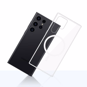 3mk Clear MagCase maciņš Samsung Galaxy S23 Ultra - caurspīdīgs