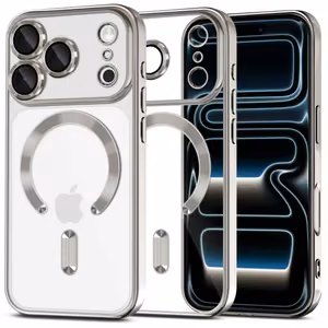 Tech-Protect MagFlex MagSafe Чехол для iPhone 17 Pro Max - прозрачный серебристый