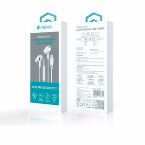 Devia vadu austiņas Kintone A3 Digital USB-C balas