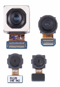 Kamera Samsung A526 A52 5G 2021/A528 A52S 5G (SET,4pcs)(64MP,Wide/Telephoto/12MP,Ultrawide/5MP,Macro/5MP,Depth) aizmugurējā oriģināla (used Grade A)