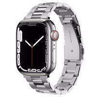 Spigen Modern Fit siksniņa Apple Watch 4/5/6/7/8/SE (38/40/41 mm) - sudraba