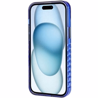 Audi IML Magnētiskais apvalks viedtālrunim iPhone 15/14/13 ar lielu logotipu - zils