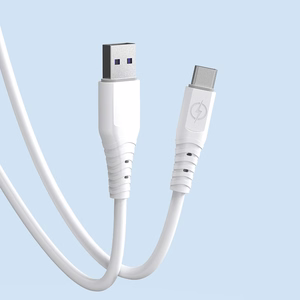 Dudao kabelis USB - USB Type C 6A kabelis 1 m balts (TGL3T)