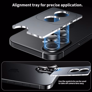 Tech-Protect Camring Fit+ kameras vāciņš iPhone 17 - caurspīdīgs