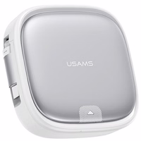 USAMS izvelkams kabelis 3w1 ar kastīti MicroUSB/USB-C/Lightning 60W sudraba SJ650USB02 (US-SJ650)