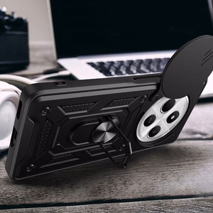 Tech-Protect CamShield Pro viedtālruņa apvalks Xiaomi Redmi 14C / Poco C75 - melns