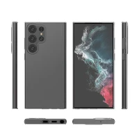 Īpaši plāns 0.5mm viedtālruņa apvalks Samsung Galaxy S23 īpaši plāns caurspīdīgs pārsegs