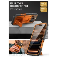 Supcase Unicorn Beetle Pro macins priekš iPhone 17 Pro - Oranzs