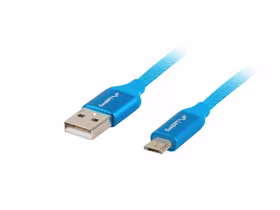 Lanberg USB 2.0 Micro-B (M) - A (M) kabelis 1.8m QC