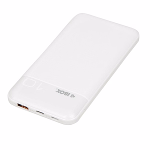iBox IPB10 portatīvais lādētājs litija jonu 10000 mAh balts