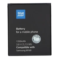 Portatīvais lādētājs Samsung I8160 Galaxy Ace 2 / S7562 Duos / S7560 Galaxy Trend / S7580 Trend Plus 1350 mAh Blue Star