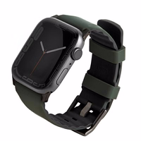 Uniq Linus siksniņa Apple Watch 1/2/3/4/5/6/7/8/SE/SE2/Ultra 42/44/45/49mm - zaļš
