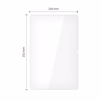 Tech-Protect Glass Fit+ 2 gabalu rūdītā stikla komplekts Samsung Galaxy Tab A9+ / A11+ Plus 11.0 - caurspīdīgs