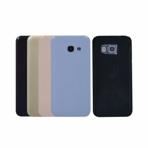 Aizmugurējais vāks Samsung A320 A3 2017 melns (ar kameras lēcu) HQ