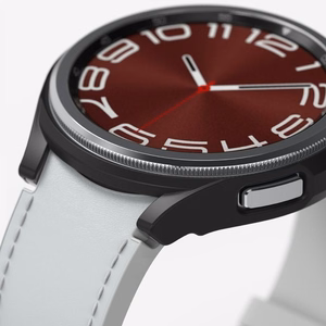 Ringke Slim 2 daļu viedtālruņa apvalks Samsung Galaxy Watch 6 Classic 43mm - melns un caurspīdīgs