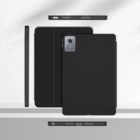Tech-Protect SmartCase pildspalvas apvalks planšetei Lenovo Idea Tab 11.0 TB-336 - melns (m)