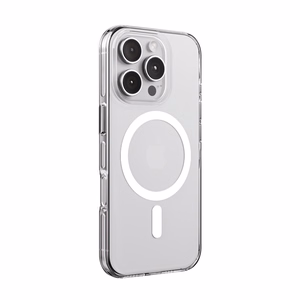 Crong Clear MAG Pro MagSafe vāciņš ierīcei iPhone 16 Pro Max, caurspīdīgs