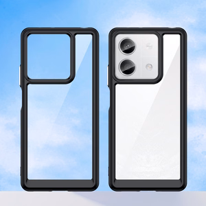 Outer Space чехол с гелевой рамкой для Xiaomi Redmi Note 13 5G - чёрный