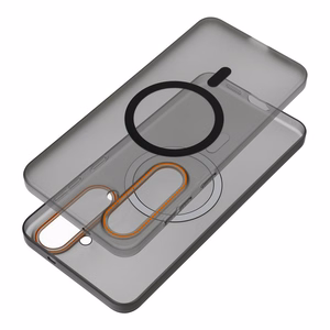 Maciņš Honor 600 LITE Go Orange saderīgs ar MagSafe melns