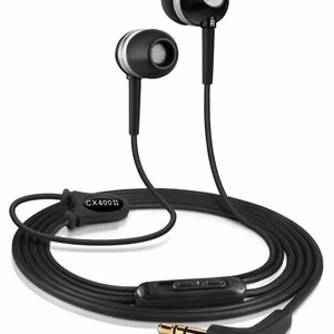Vadu austiņas Jack 3,5 mm Sennheiser CX 400-II Precision melnas
