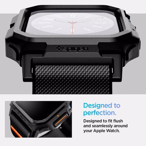 Siksniņa SPIGEN LITE FIT ”PRO” APPLE WATCH 10 (42 MM) matēts melns
