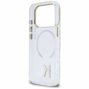 Karl Lagerfeld IML K Head Logo MagSafe Maciņš for iPhone 17 Pro - Clear