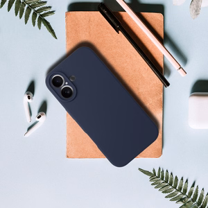 Silicone Lite viedtālruņa apvalks iPhone 17 tumši zils