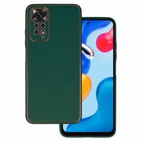 TEL PROTECT luksusa viedtālruņa apvalks Xiaomi Redmi Note 11 Pro/Note 11 Pro 5G tumši zaļš
