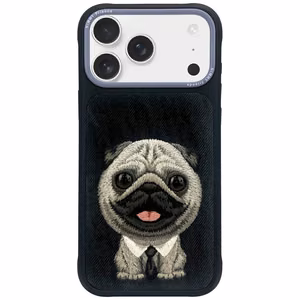 NIMMY чехол BIG EYED PET 2.0 Собака для iPhone 17 Pro чёрный