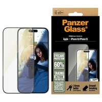 PanzerGlass EyeCare aizsargstikls iPhone 16 6.1" Īpaši platais pielietojums 2865