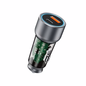 Dudao R4T 25W USB-A / USB-C Car Charger - Gray