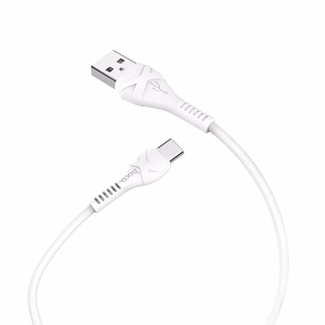 Kabelis USB A uz USB C Hoco 1 m X37 balts